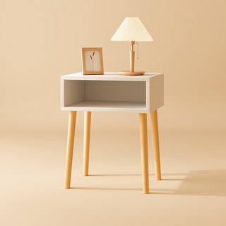 라온프리 모던 심플 침대 협탁, 화이트