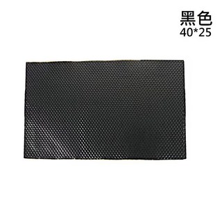 丁基膠制震墊 鋁箔制震墊 吸音棉 隔音棉 防火阻燃 止震板 隔音墊 鋁箔墊 防火丁基膠 鐵皮共振, 1個, 丁基膠制震墊【黑色1片】※超取最多10片, 黑色