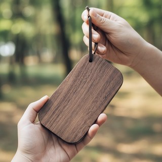 반합도마 백패킹 월넛 캠핑 사각 미니 도마 반합, 소