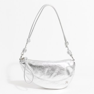 Arnold Palmer Morbidezza系列斜背包 銀色