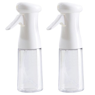 1+1 오일 스프레이 건 타입 대용량 공병 세트 안개분사 미스트 분사기 용기 요리 기름 뿌리는 분무기 주방 소스 병 양념 통 밀폐 용품, R69033Z(2개, 1세트, 200ml