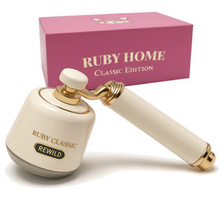 루비홈 25년형 옷 이불 보풀제거기 충전식, 베이지, RH-MZ001