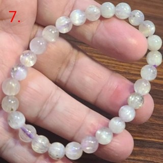 紫鋰輝石 紫磷灰石 手鍊 手環 手珠 貓眼 拉絲 7mm 天然 水晶玉石特賣