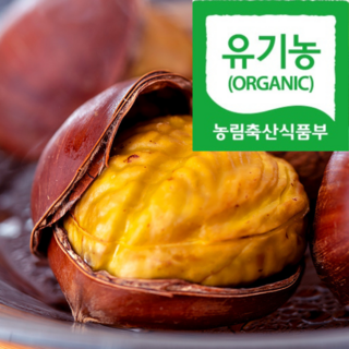 [부여명품농장직송]천연퇴비 농약안심 홀라당밤 칼집밤 (대), 4kg, 1박스