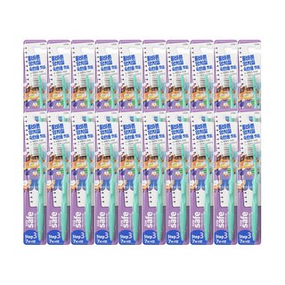 키즈세이프 어린이칫솔 스텝 3단계, 랜덤 발송, 1개입, 20개