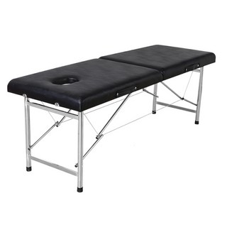 便攜式折疊美容推拿床 附舒適枕頭床罩, 60cm寬固定款
