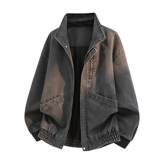 美式立領夾克 - 痞帥設計感外套 - 2026春季新款