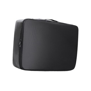 WENYAN 방수 및 방화 가방 중요 문서 보호 방화 가방 방수 및 방화 문서 가방 화재 안전 가방, 검은색, 1개