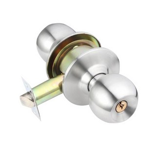 門鎖喇叭鎖，簡約設計，堅固耐用，安裝簡便，適用多種門厚, 60mm, DIY自行安裝