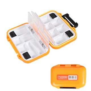 태클박스 채비 소품케이스 낚시용품 소품통 보관함, 1개, 오렌지