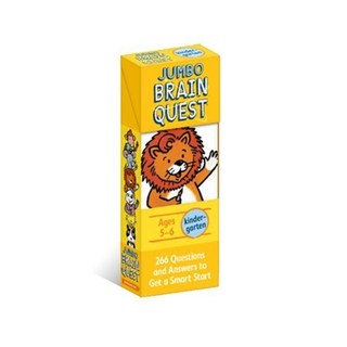 브레인퀘스트 Brain Quest Deck Kindergarden (Jumbo Size), Workman Publishing