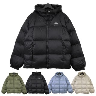 백화점 정품 엄브로 25FW 페더플렉스 후드 글로시 푸퍼패딩 숏패딩 다운패딩 자켓 겨울 한겨울 점퍼 + 스포츠양말