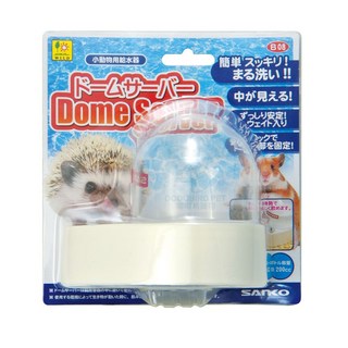 《嘟嘟鳥寵物》日本Sanko 小動物用巨蛋型飲水器 B08倉鼠 黃金鼠 刺蝟 給水皿, 1個