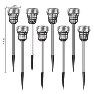 포충기 모기퇴치기 가정용 업소용 램프 4W 대형 실내 UV램프 포충등 무선 나방 날벌래, B타입 스텐 모기퇴치등 8개입