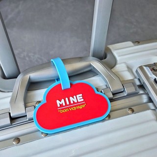 麥七 原創 個性行李牌 防丟 辨識度 PVC 託運掛牌 旅遊出國裝飾