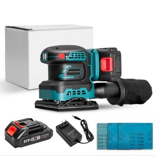 【HILDA 希爾達】21V 雙電 無刷砂紙機 (主機*1 電池*2 充電器*1), 1個