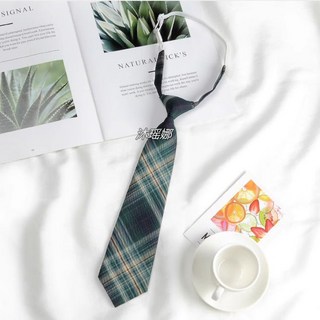 砂糖夢境 森林來信JK領結女學生日系懶人免打學院風襯衫綠色DK手打領帶