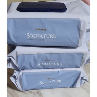 베베숲 시그니처 위드 블루 베스트셀러 아기물티슈 70매 캡형 10팩+10팩, 시그니처 위드블루 70매 캡 10+10팩