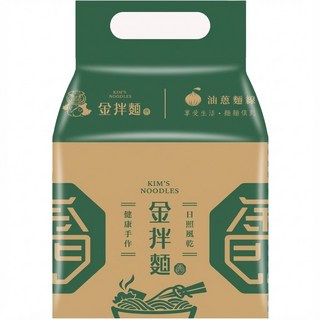 金拌麵 經典油蔥麵線/特製椒麻麵線/私房麻油麵線(4包/袋) - 金門伴手禮，購滿地, 1個, 經典油蔥麵線(4包/袋), 440g