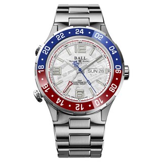 【 甜甜價】BALL 波爾 DG3000A-S10CJ-MSL Roadmaster 隕石面 微型氣燈 GMT機械錶