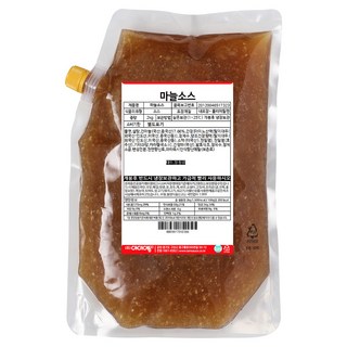 아이엠소스 마늘소스, 2kg, 1개