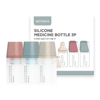 MORHER-K 矽膠三重奏餵食組 餵液器 餵食器 副食品 韓國製, 1個