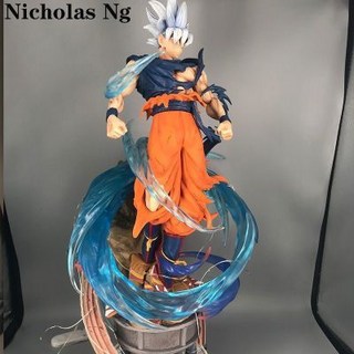 廠家直髮七龍珠孫悟空自在極意超神形態雲起生日周邊動漫手辦模型, 1個, 自在極意超神形態雲起生日周邊動漫手辦模型