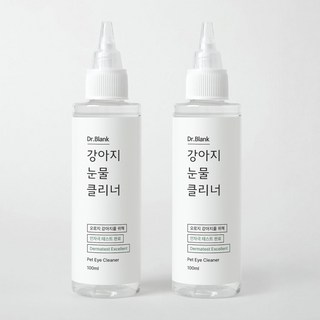 닥터블랭크 저자극 강아지 눈물 클리너, 100ml, 2개