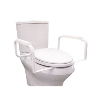 可調整式馬桶輔助扶手 台灣製 馬桶起身扶手 安全扶手, 白, 1個