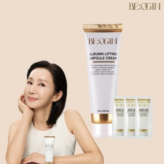 [전인화의 알부민 크림] 비오진 알부민 리프팅 크림 50ml*1+여행용 3매, 1개, 50ml