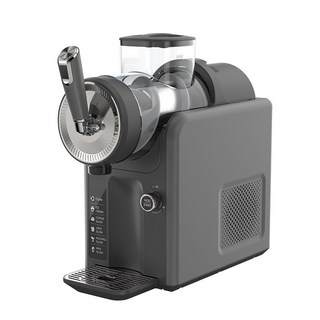 【東日家電】冰沙機 冰淇淋機 雪融機 小型多功能製冰機 商用全自動110V飲料冷飲製冰機, 灰色110V