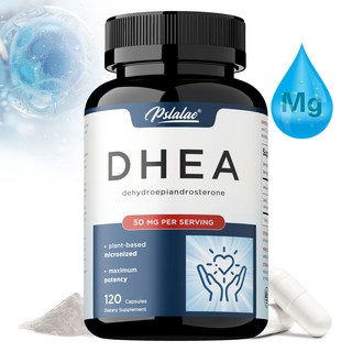 남성 및 여성용 50mg 120캡슐 | 더 나은 흡수를 위한 미세화 | 식물성 원료 | 에너지 신진대사 및 건강한 노화 지원 | 비GMO 미국산, 1개, 120정