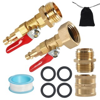 1/4 ''빠른 연결 플러그가있는 폭발 어댑터 겨울철 키트, 6 조각 세트, 1개