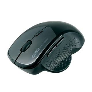 코시 무소음 세미 버티컬 무선마우스 M4059WL, M 2154 WL, BLACK