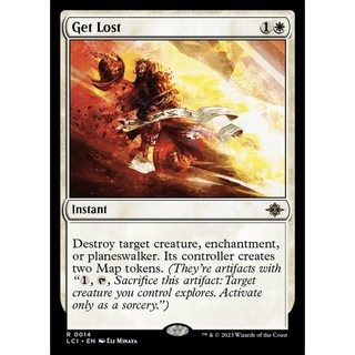 魔法風雲會 Get Lost Instant Card, 英文