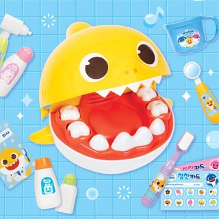 어린이집 아동 양치질교육 놀이학습 말하는 아기상어 양치놀이 여자아이 칭찬선물 딸선물
