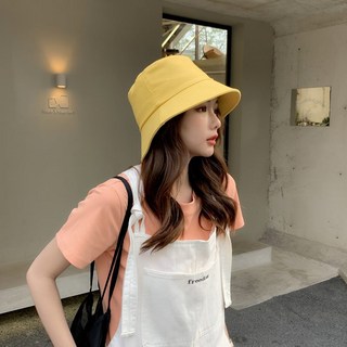 체리캣 4컬러 베이직 코튼 버킷햇 모자