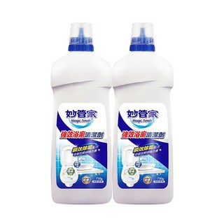 妙管家 強效浴廁清潔劑(720g*2入) 清新杏香 浴廁清潔, 1個, 2入組