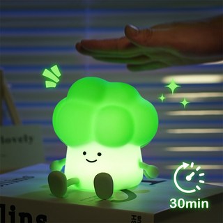 Anystar LED 무드등 타이머 수면등, 녹색