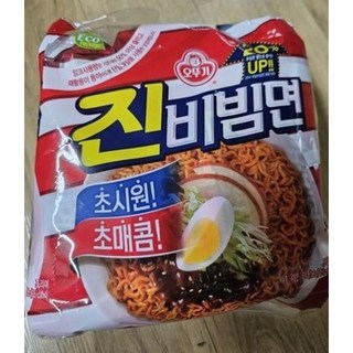 오뚜기 진비빔면 156g, 36개