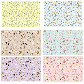 三麗鷗 大耳狗 布丁狗 卡娜赫拉 貓福珊迪 包裝紙 禮品紙 禮品, 1個, 貓福珊迪-紫,代包禮物