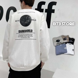 BT3 美式地球內刷毛大學T 寬鬆落肩衛衣 重磅保暖長袖上衣 街頭情侶大學踢 MX44