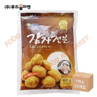 청은 감자전분 (국산100) 400g 소용량, 1개