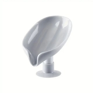 台灣製 免打孔肥皂瀝水架 肥皂架 皂盒 肥皂收納 給皂肥皂置物架 衛生間浴室 創意吸盤壁掛皁架, 灰色, 1個