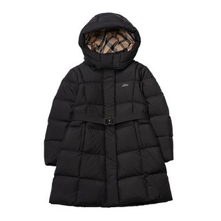 닥스키즈 25FW 벨티드 롱 다운점퍼 블랙 DVW25JN83M BK_P405800453