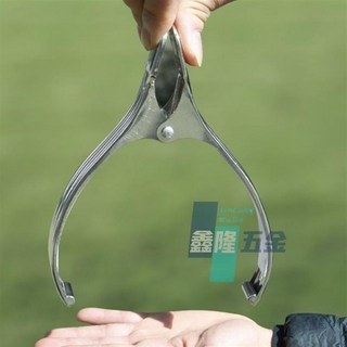 鑫隆五金 6個裝超大夾子 加厚款不鏽鋼曬被夾 強力棉被夾 窗簾夾 木工五金, 1個, 6個（張口12.5釐米）,棉花被-超大專用A夾