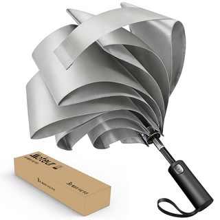 Moteur 자동 개폐 형상기억 우양산겸용 자외선 UV 차단 우산 3단 원터치 접이식 남녀공용