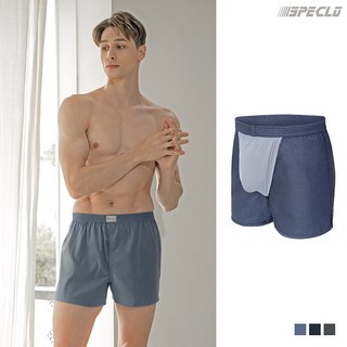 순면 남성 음낭분리 더블트렁크팬티 3종세트