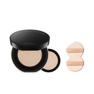 에이지투웨니스 [에이지투웨니스] 노블 커버 새틴 쿠션 본품+리필 (23호), 23호, 1개