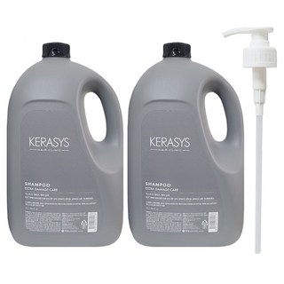 케라시스 엑스트라 데미지 케어 샴푸 4000ml + 펌프증정, 4kg, 2개